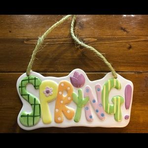Ceramic SPRING Hanging
